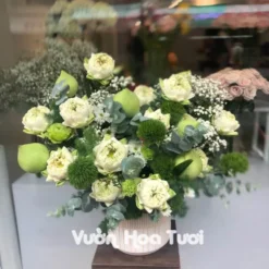 Lẵng Hoa Sen Sinh Nhật