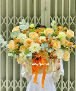 Jewwy Bloom Giỏ Hoa Sinh Nhật