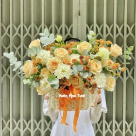 Jewwy Bloom Giỏ Hoa Sinh Nhật