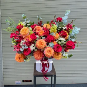 Lẵng Hoa Juliet Mommy