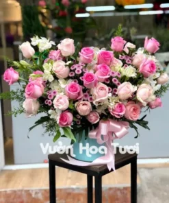 Hộp hoa Hồng - Yêu Thương