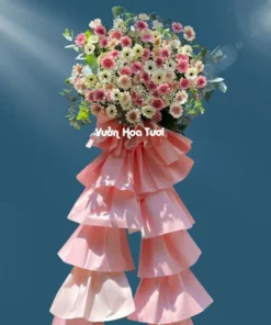 Kệ Hoa Khai Trương Khởi Đầu Tốt Lành