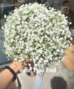 Bó hoa cưới cầm tay Hoa Baby-HCT09