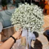 Bó hoa cầm tay cô dâu hoa baby trắng đặt ngay bó hoa cầm tây baby trắng