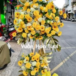 Kệ hoa khai trương 2 tầng Tài Lộc