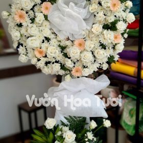 Kệ hoa chia buồn 2 tầng Sang Trọng