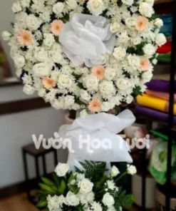 Kệ hoa chia buồn 2 tầng Sang Trọng