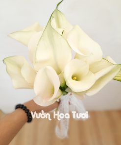 Bó hoa cưới cầm tay Hoa Rum (bó tròn)-HCT04