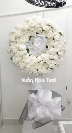 Kệ Hoa Chia Buồn Thanh Thản