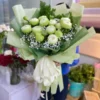 Bó Hoa Sen Xanh Trung Sắc Màu Thiên Nhiên Bó Hoa Sen Xanh - Size Trung To