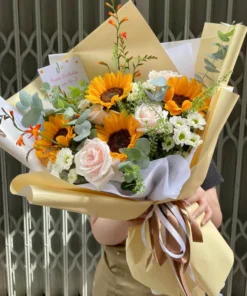 Bó hoa hướng dương tặng sinh nhật bạn gái