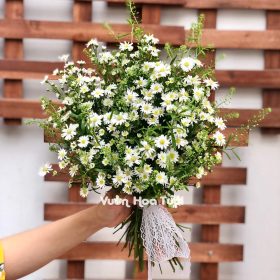 Bó hoa cưới thạch thảo