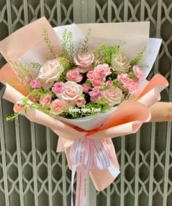 hoa bó giá rẻ sinh nhật ngọt ngào