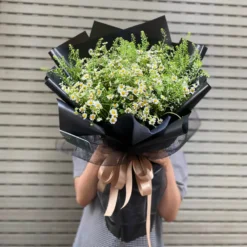 Bó Hoa Cúc Tana Cỏ Đồng Tiền Back