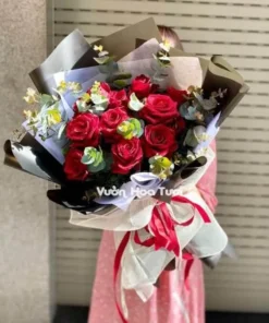 Bó Hoa Hồng Đỏ Ngọt Ngào