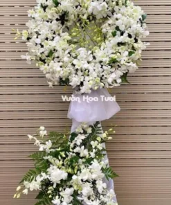 Kệ Hoa Chia Buồn Sang Trọng 02