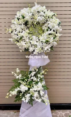 Kệ Hoa Chia Buồn Sang Trọng 02