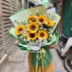 Bó Hoa Hướng Dương 8 Bông