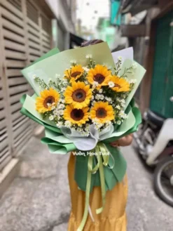 Bó Hoa Hướng Dương 8 Bông