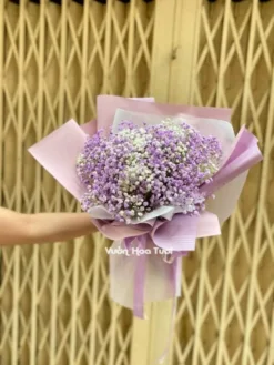 Bó hoa baby Tím