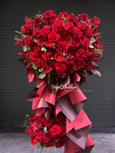 Kệ Hoa Thần Tài Gõ Cửa