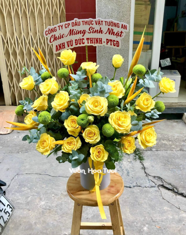HOA SINH NHẬT 01  Shop hoa tươi Nhã Vy Biên Hòa  Giao Hàng Nhanh Chóng