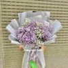 Bó Hoa Baby Hà Lan Tím Trắng <br> Say Đắm Bó Hoa Baby Tím Trắng_3
