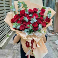 Bó Hoa Hồng Đỏ Ngọt Ngào L