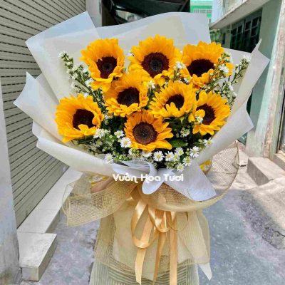 Bó hoa hướng dương gửi gắm thông điệp trong tháng 7 gì? Bo-Hoa-Huong-Duong-Baby_11-400x400
