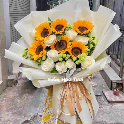 Tìm hiểu về bó hoa hướng dương tốt nghiệp Bo-Hoa-Huong-Duong-Hong-Trang_13-400x400