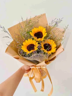 Bó Hoa Hướng Dương 03 Bông