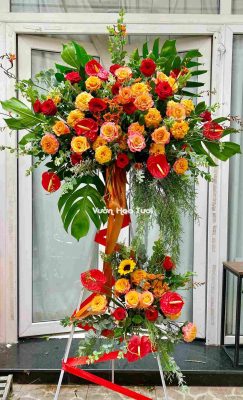 Kệ Hoa Khai Trương Cao Cấp Prosperity Ke Hoa Khai Truong Do Cam Spirit 21