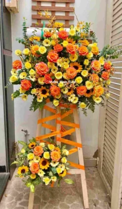 Kệ Hoa Khai Trương Hướng Dương_MS03_24