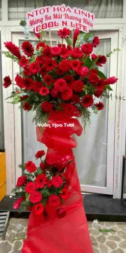 Kệ Hoa Khai Trương Ohara Hạnh Phúc 1