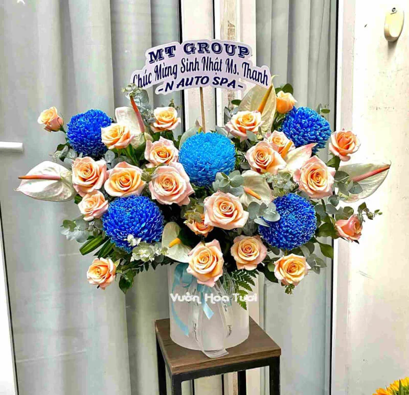 Lẵng Hoa Sinh Nhật