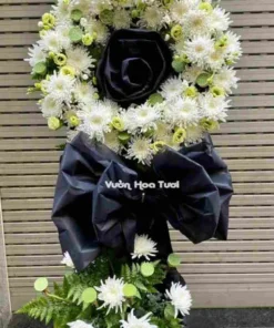 Vòng Hoa Chia Buồn An Nhiên 01
