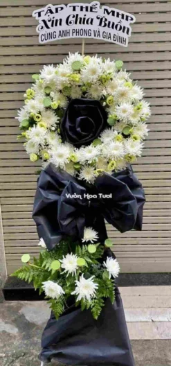Vòng Hoa Chia Buồn An Nhiên 01