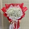 Bó Hoa Baby Trắng Red MS04