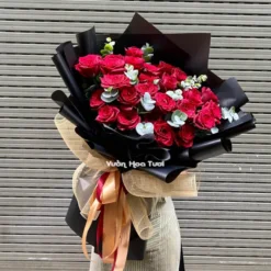 Bó Hoa Hồng Đỏ Eduacor Love Day