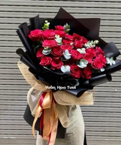 Bó Hoa Hồng Đỏ Eduacor Love Day