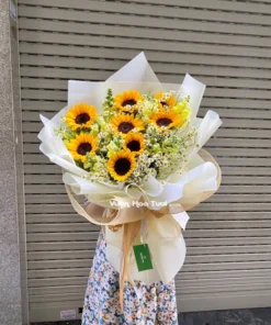 Bó Hoa Hướng Dương Tana WoftYellow