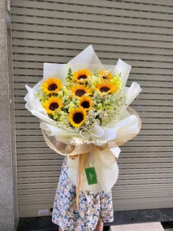 Bó Hoa Hướng Dương Tana WoftYellow