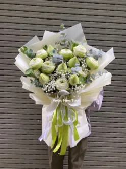 Bó Hoa Sen Xanh Newsdays