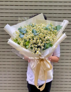 Bó Hoa Tana Lá Bạc 3 Dịu Dàng Nên Thơ