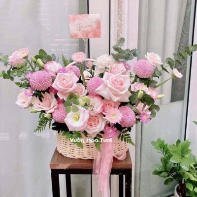 Gio Hoa Sinh Nhat Kem Dau Ping Pong