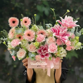 Giỏ Hoa Sinh Nhật Mẹ Yêu