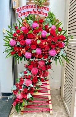 Kệ Hoa Khai Trương Cao Cấp RedBall