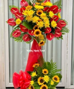 Kệ Hoa Khai Trương Rực Rỡ 3