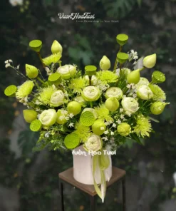 Lẵng Hoa Sen Tri Ân Lotus