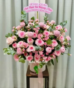 Lẵng Hoa Khai Trương Lạc Thần LHKT08